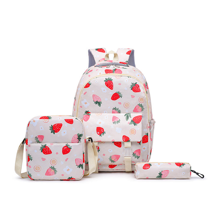 Backpack set with fruity design Stornfield