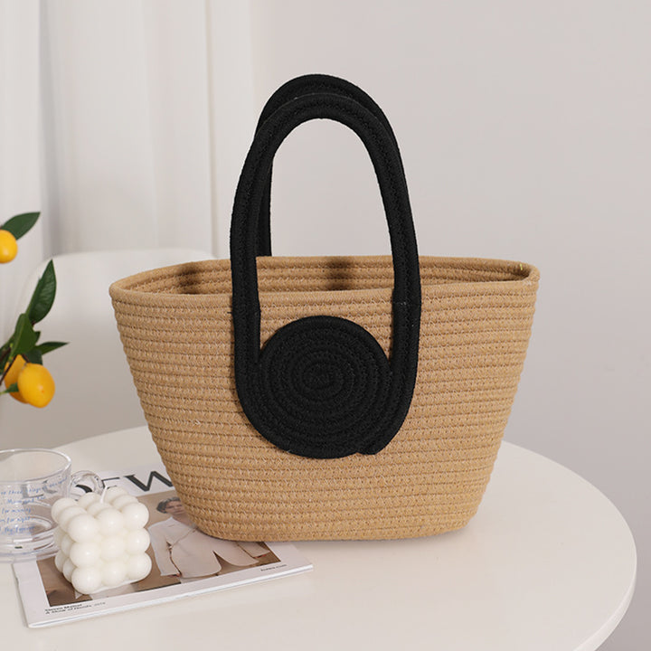 Decorative natural fiber bag Stornfield