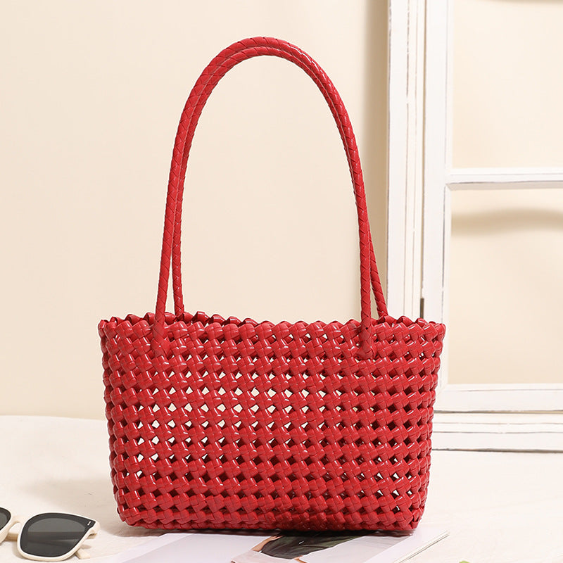 Braided Beach Bag with Practical Folding Mechanism Stornfield