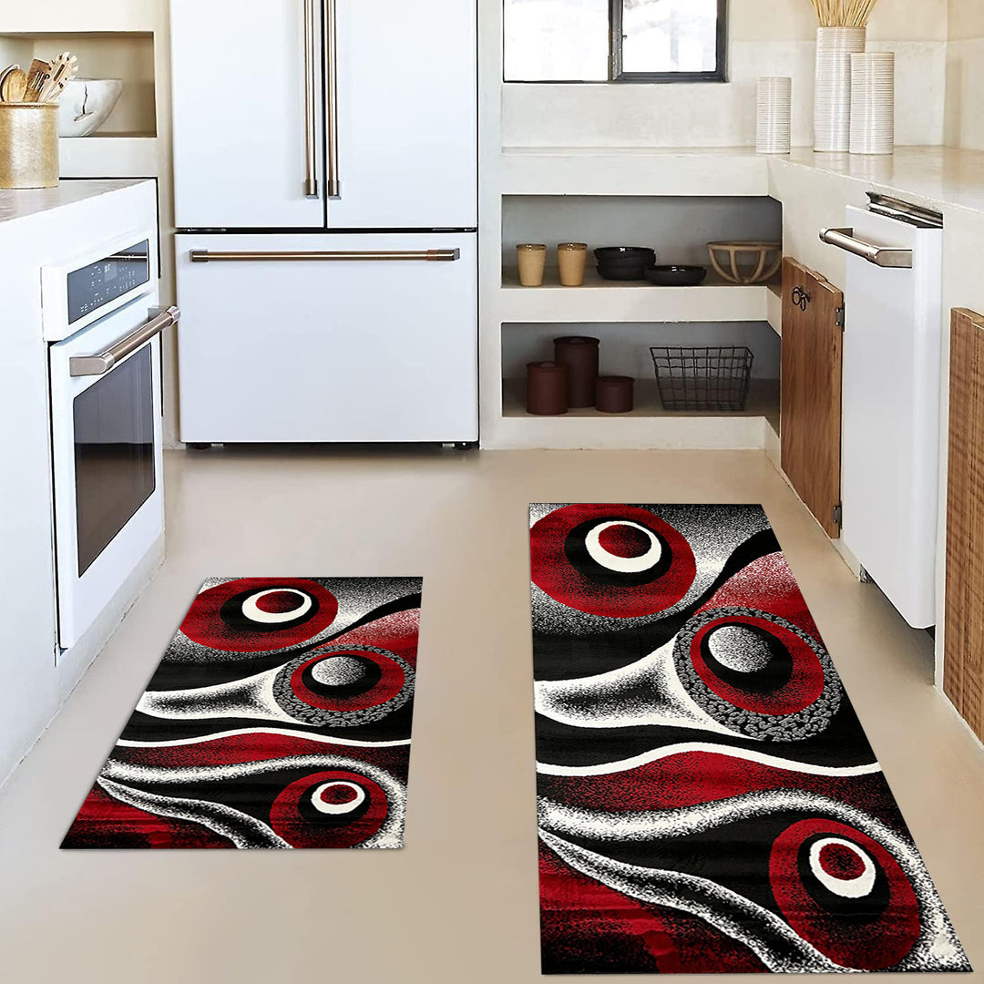 Vintage-Inspired Kitchen Mat Set Stornfield