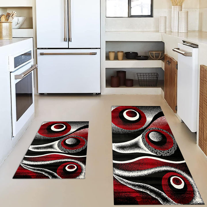 Vintage-Inspired Kitchen Mat Set Stornfield