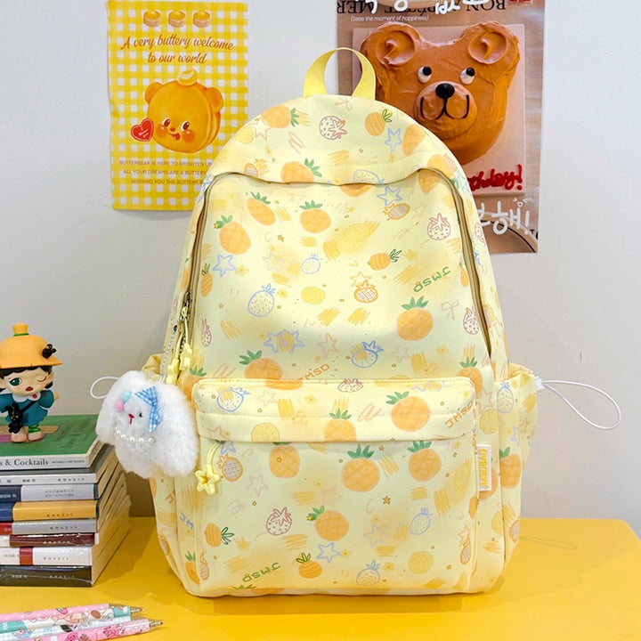 Fun Pineapple-Themed School Backpack Stornfield