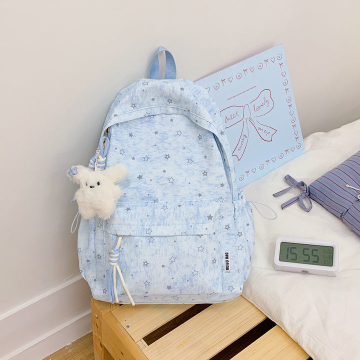 Cute Star-Patterned School Backpack Stornfield