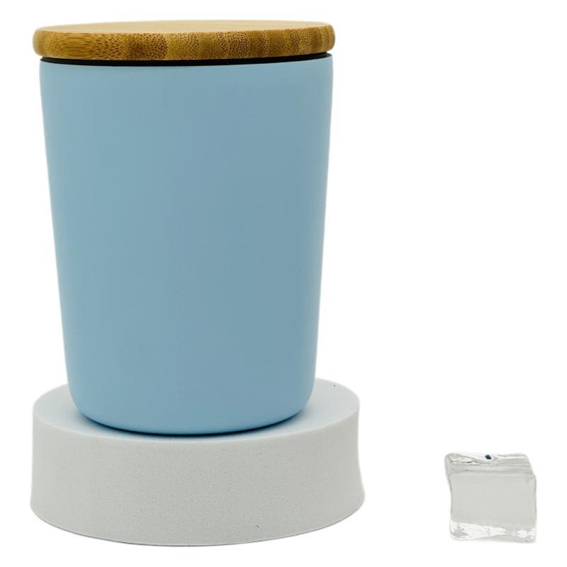Ladies elegant sustainable insulated cup with bamboo lid Stornfield