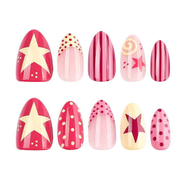 Creative and colorful nail art Stornfield