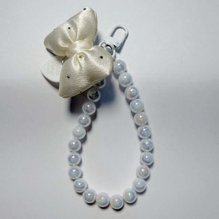 Stylish Beaded Keychain with Bow Stornfield