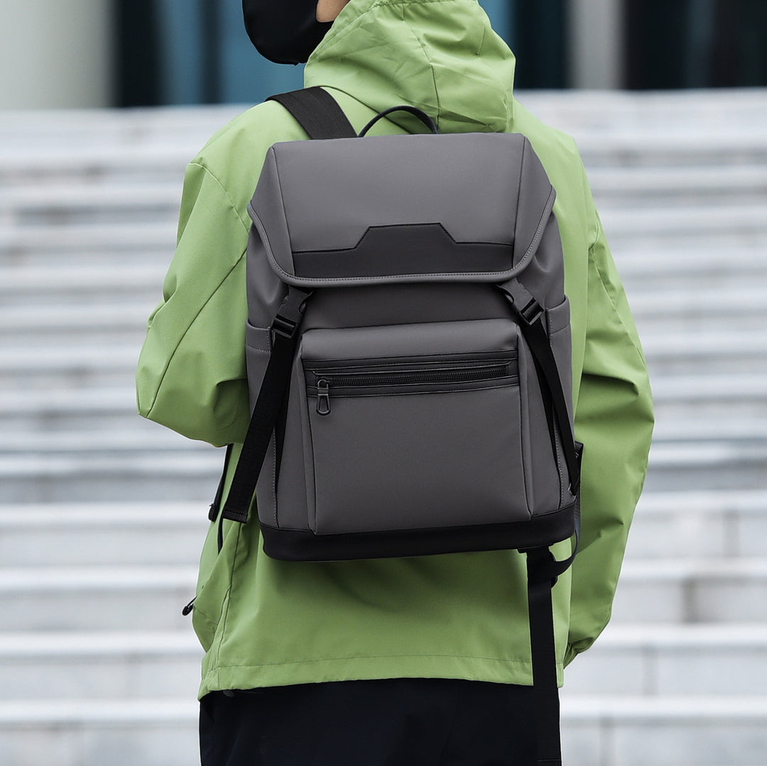 Sleek Dual-Compartment Backpack Stornfield