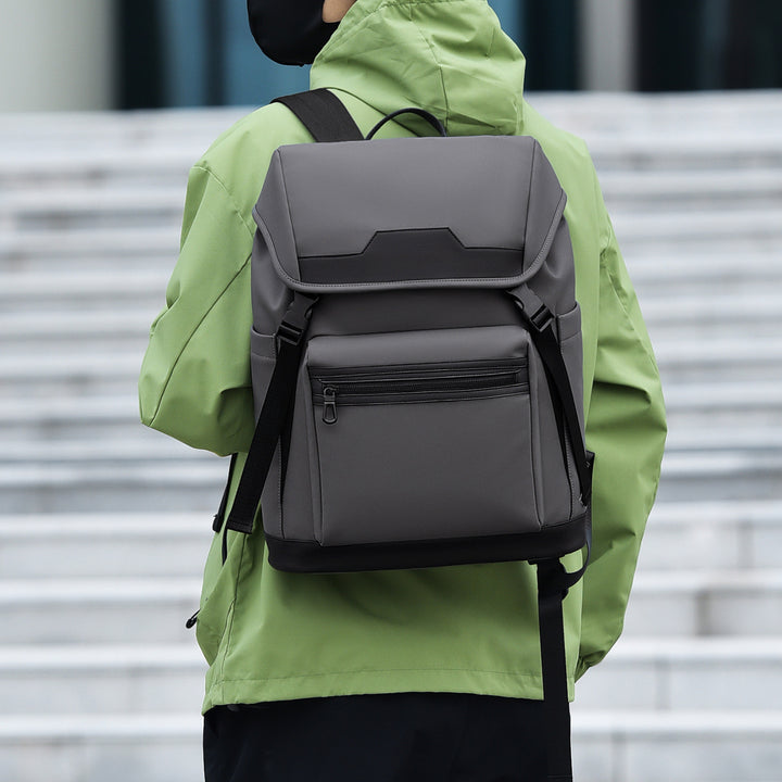 Sleek Dual-Compartment Backpack Stornfield
