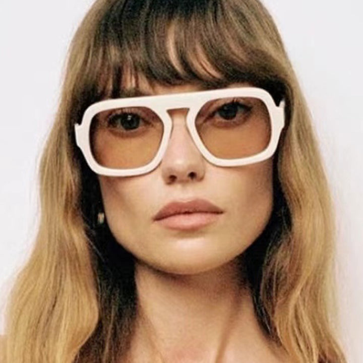 Women's modern oversized sunglasses in angular design Stornfield