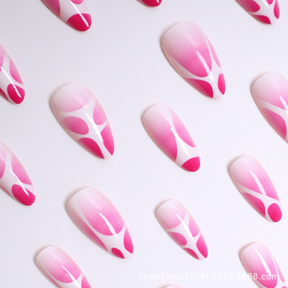 Artistic Abstract Press-On Nails Stornfield