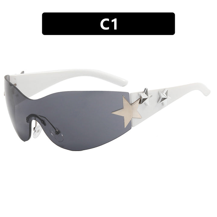 Women's trendy sunglasses with unique star design Stornfield
