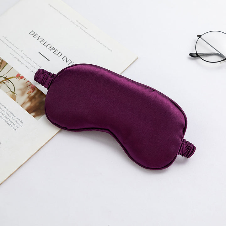Unisex nan luxurious satin sleep mask with adjustable elastic band and soft padding Stornfield