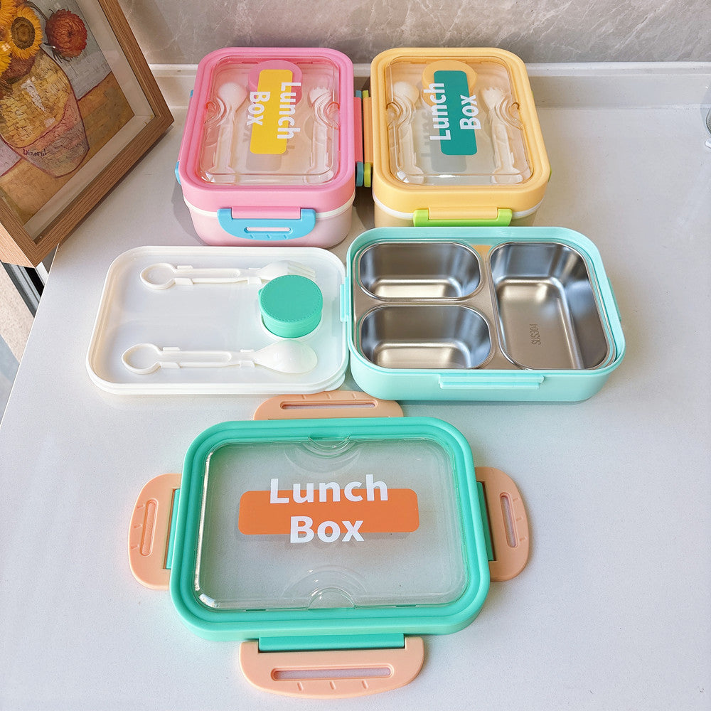Multi-Compartment Airtight Lunch Box