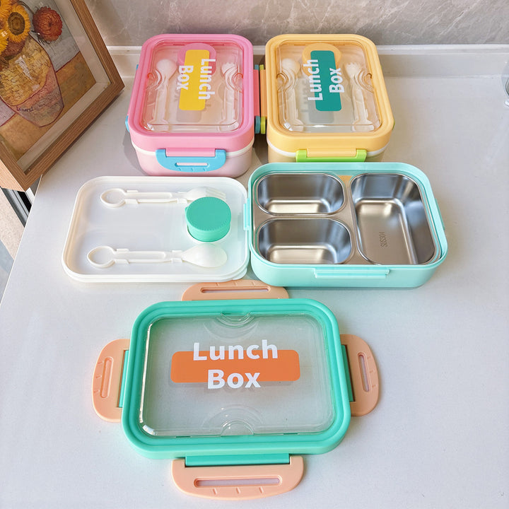 Multi-Compartment Airtight Lunch Box