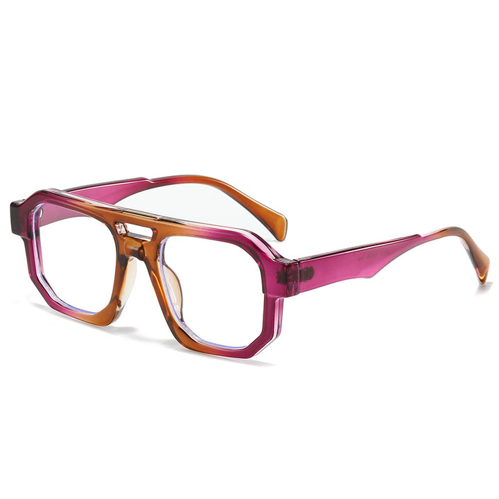 Fashion-Forward Geometric Oversized Sunglasses Stornfield