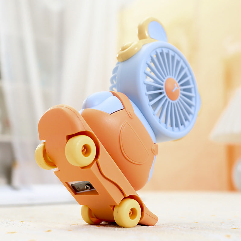 Women Funny Hand Fan in Animal Design Stornfield