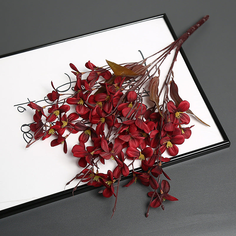 Decorative Faux Floral Stem for Home Decor