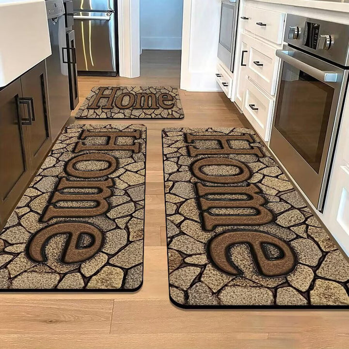 Stone-Inspired Decorative Area Mat Stornfield