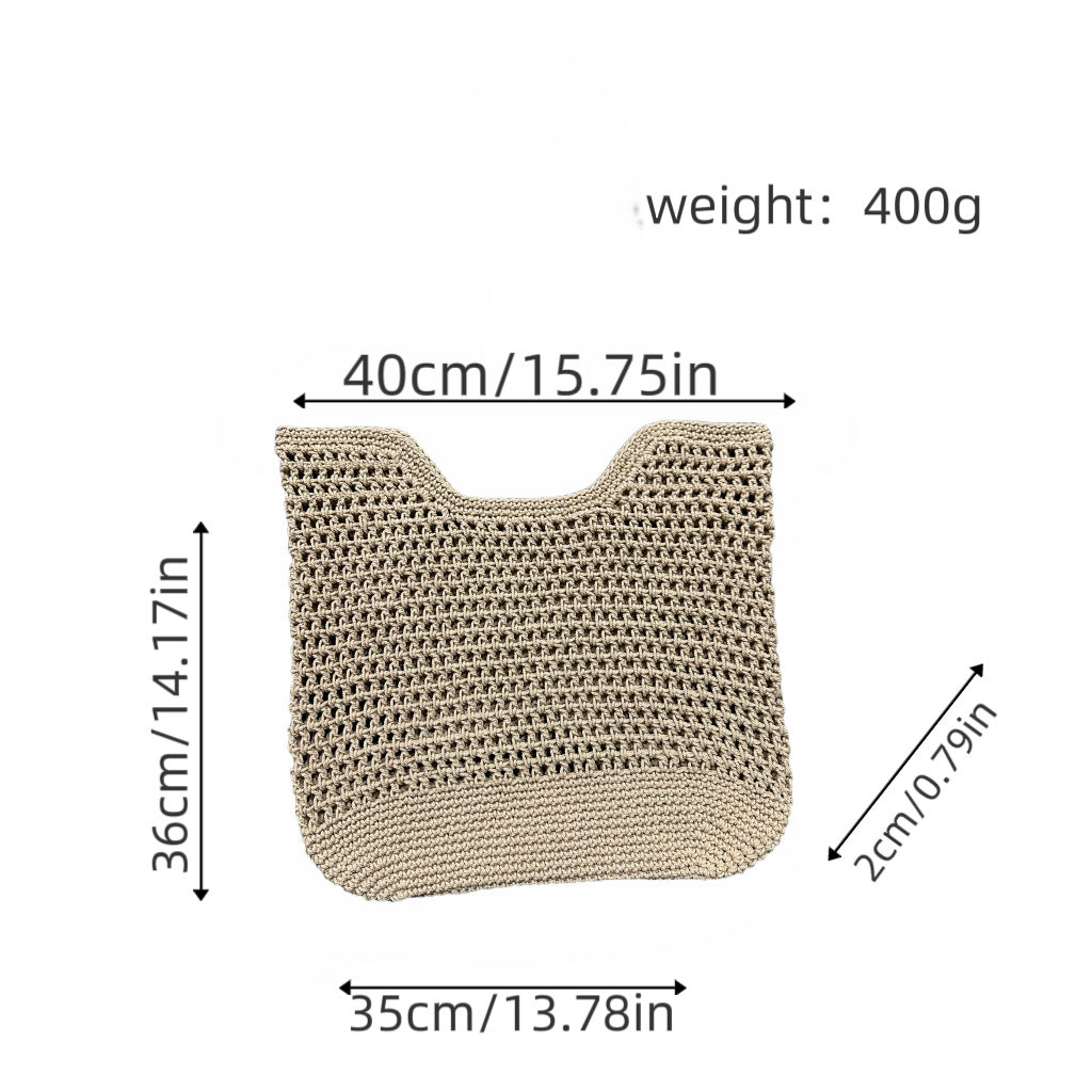 Handcrafted Shoulder Bag Made from Natural Materials Stornfield