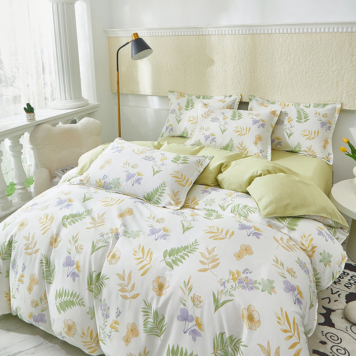 Cozy Heart Pattern Bedding Set