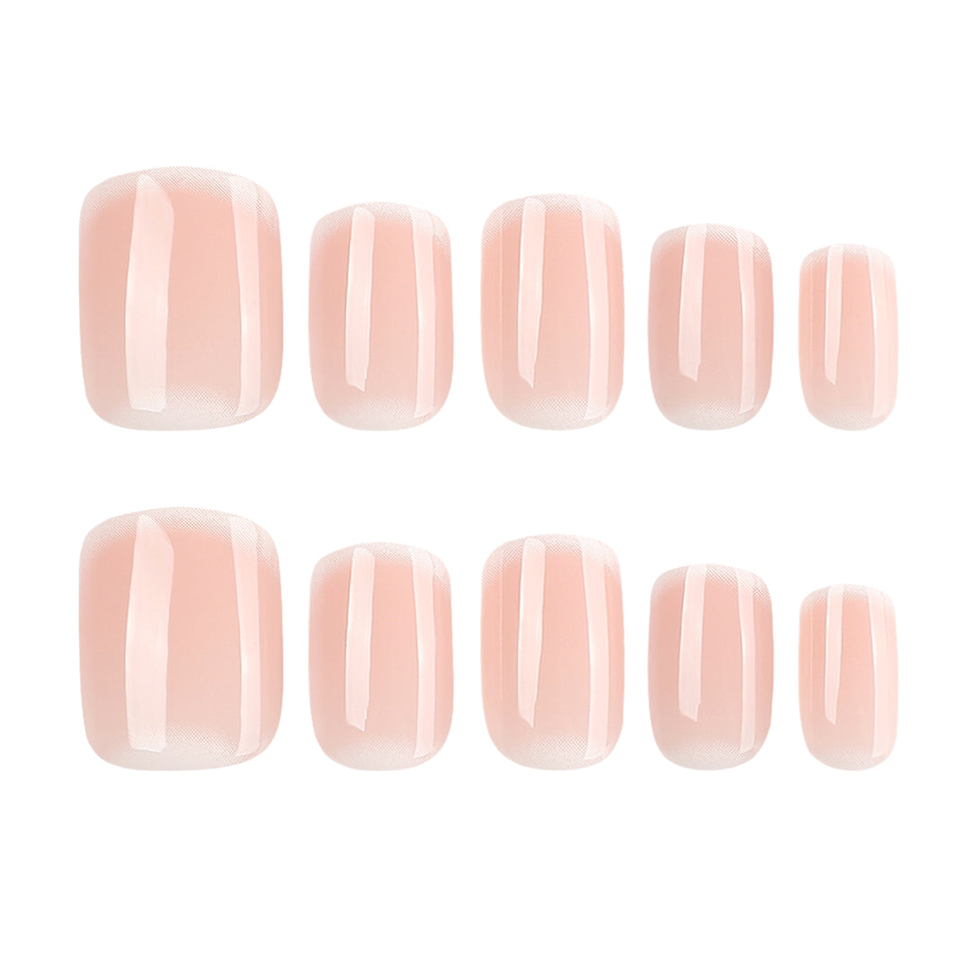 Premium Nail Art in Elegant French-Tip Design Stornfield