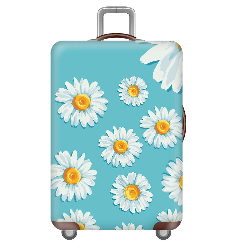 Women's Hardshell Travel Suitcase with Floral Decoration Stornfield