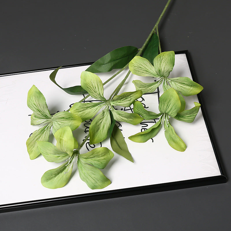 Elegant Faux Orchid Floral Stems