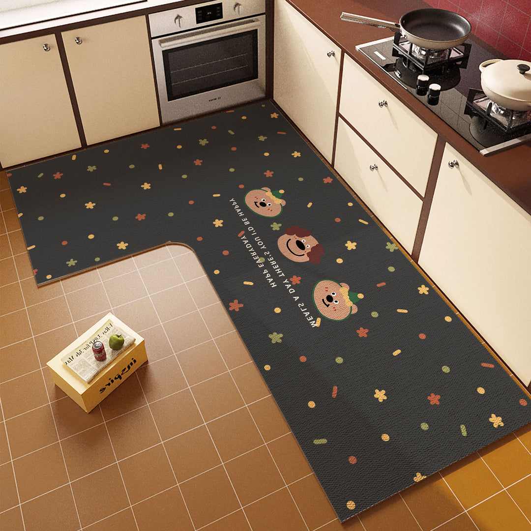 Kitchen-Themed Comfort Mat