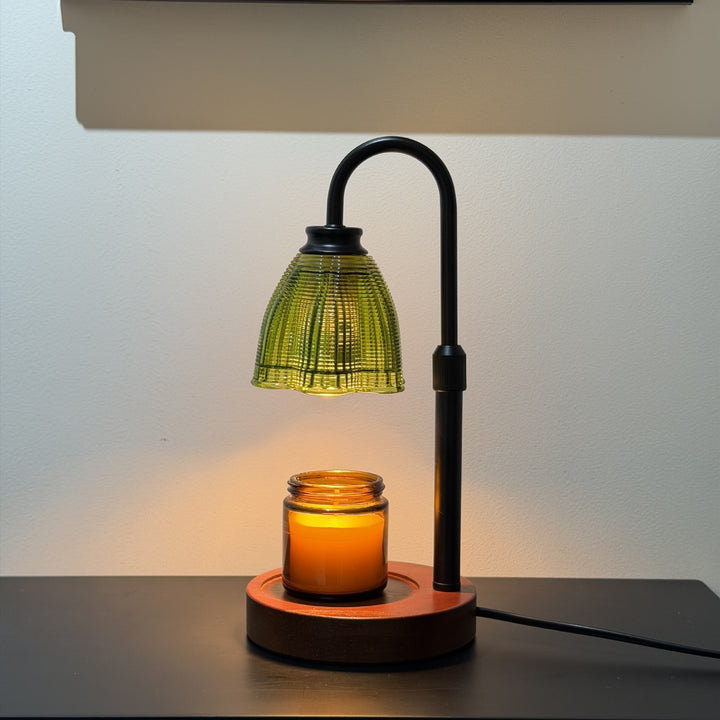 Vintage Glass Table Lamp
