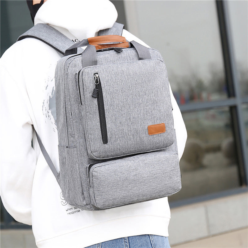 Multi-Compartment Travel Backpack with Detachable Sling Bag Stornfield