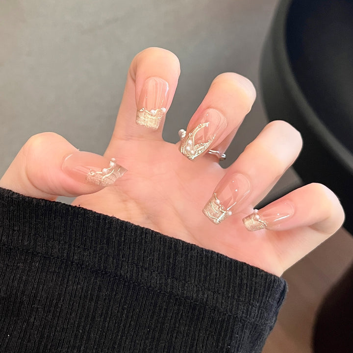 Decorative Press-On Nails Stornfield
