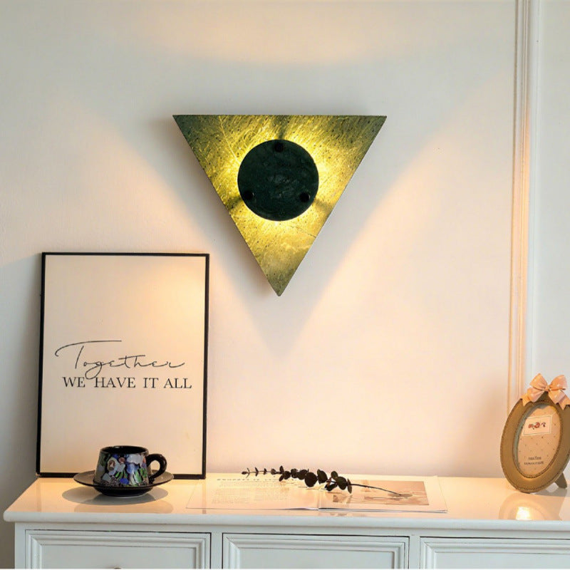 Artistic Triangular Wall Sconce