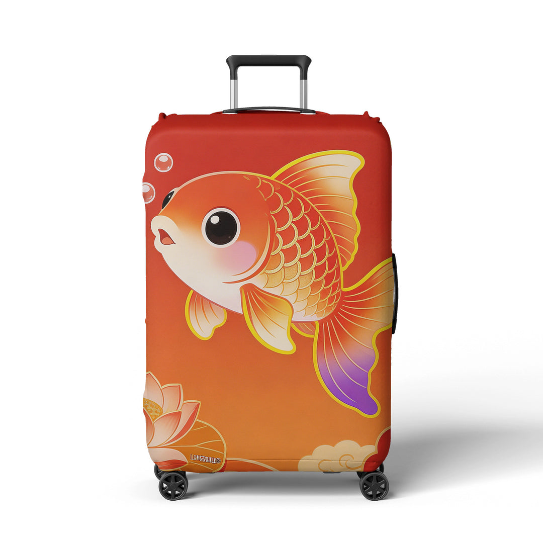 Women's Luggage Protective Cover in Inspiring Asian Design Stornfield