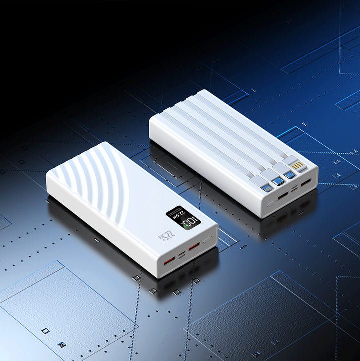 High-performance power bank with multifunctional connection options Stornfield