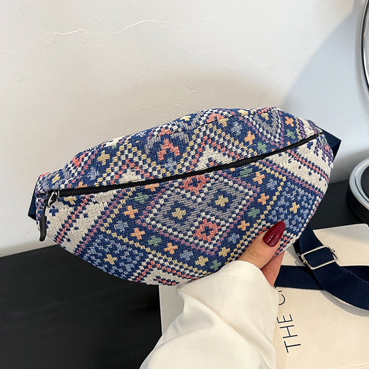 Bohemian Style Woven Fanny Pack