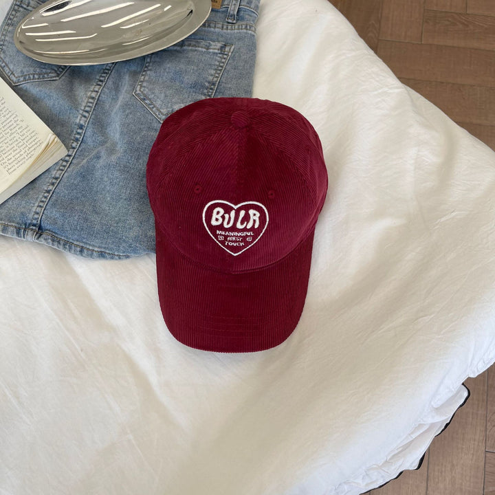 Women's Textured Corduroy Baseball Cap Stornfield