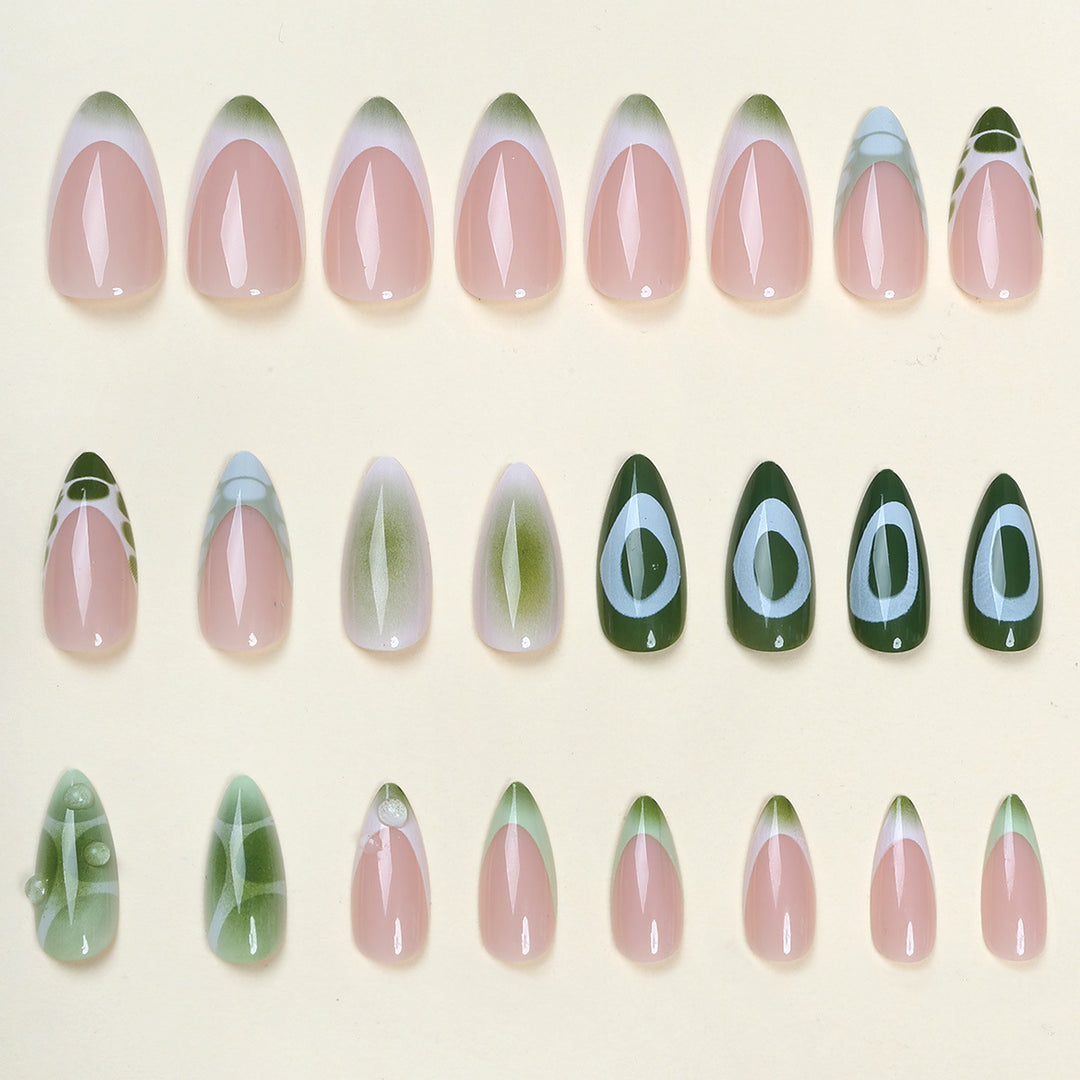 Abstract Art Tip Press-On Nail Set Stornfield