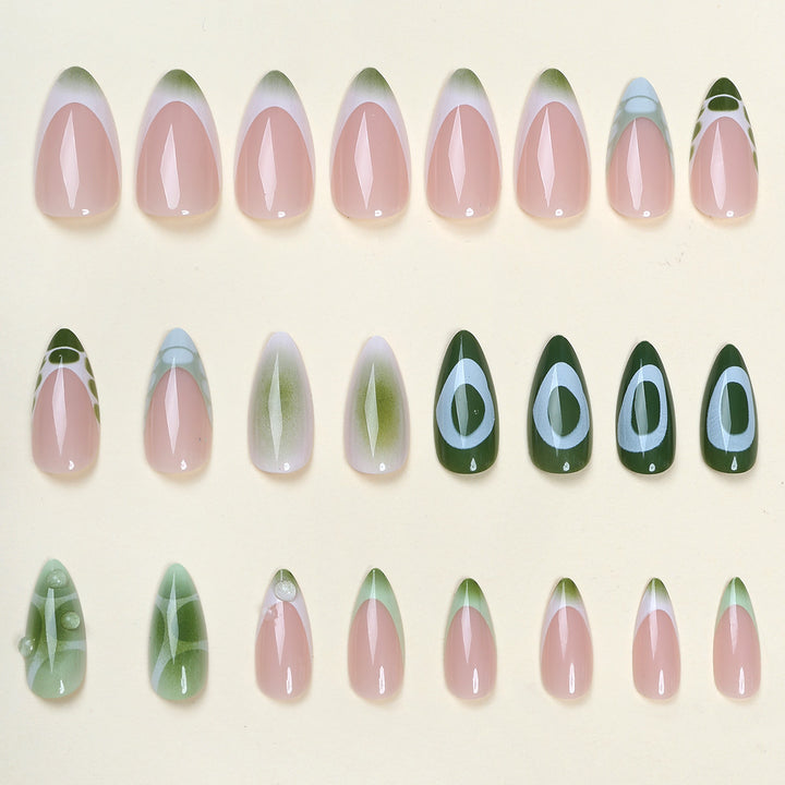 Abstract Art Tip Press-On Nail Set Stornfield