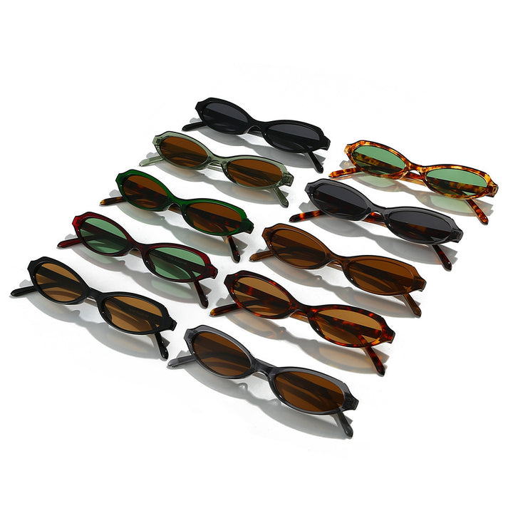 Fashionable Oval Frame Sunglasses Stornfield