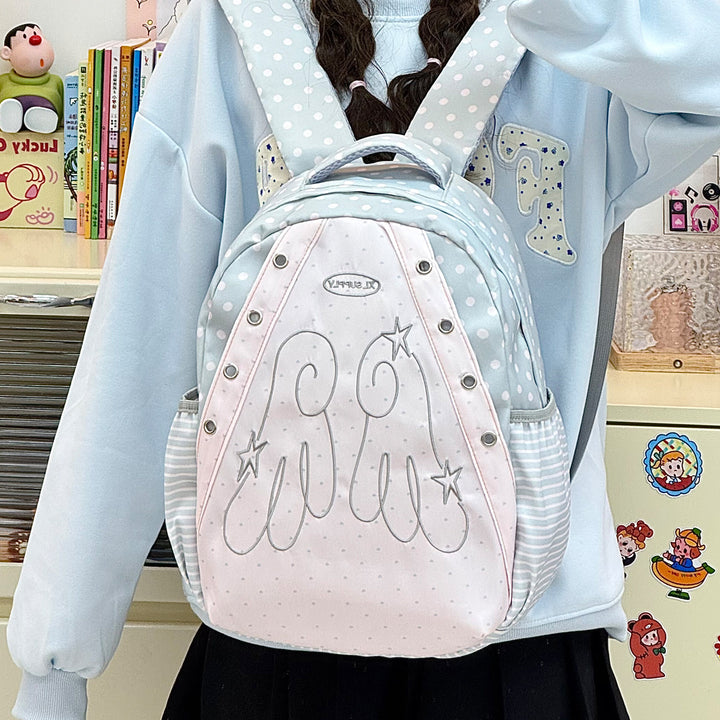 Playful Graphic Print Backpack Stornfield