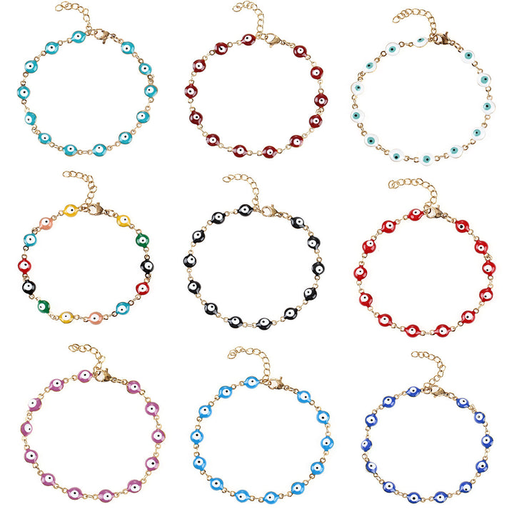 Colorful Evil Eye Charm Bracelet Stornfield