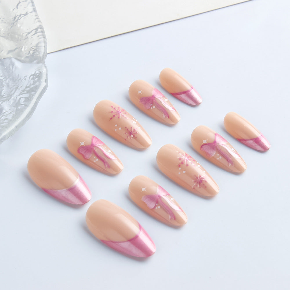 Elegant Butterfly Design Press-On Nails Stornfield