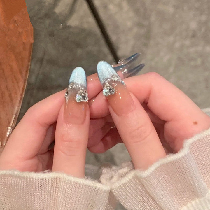 Artificial Nails in Stylish Ombre Design Stornfield