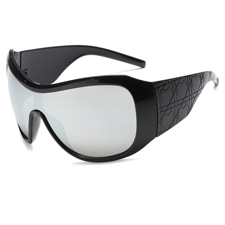 Men's Sporty Wraparound Sunglasses Stornfield