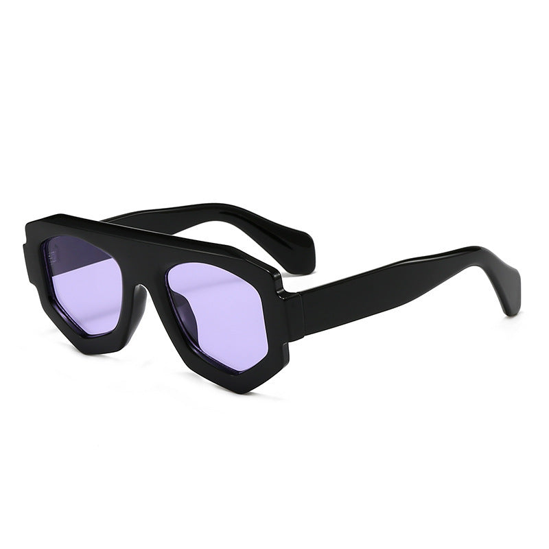 Bold Geometric Shield Sunglasses Stornfield