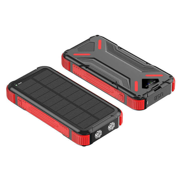 Solar Powerbank with LED Light Stornfield