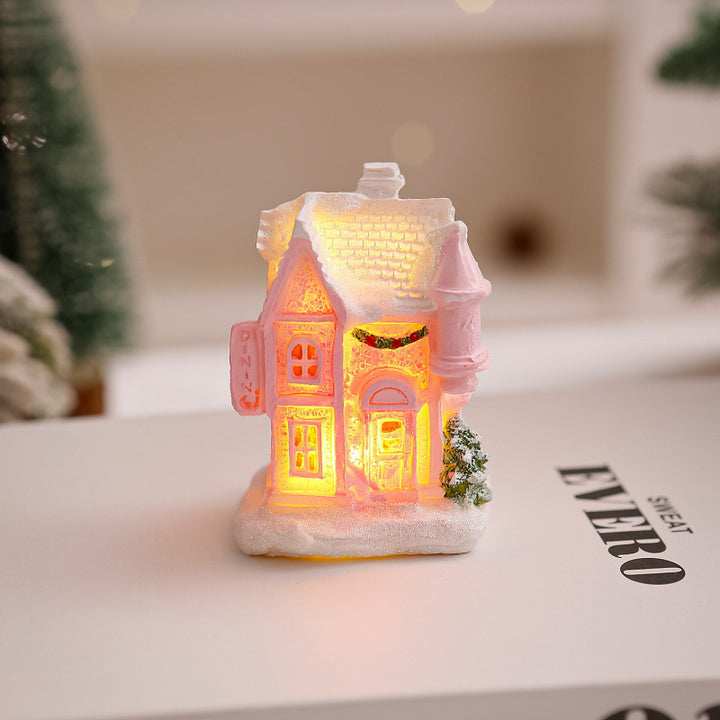 Illuminated Christmas village House Decor Stornfield