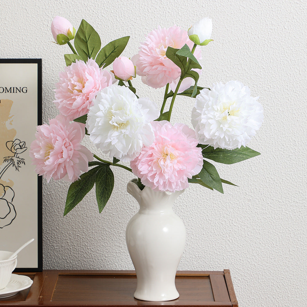 Realistic Art Peony
