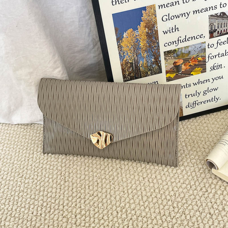 Elegant Patent Leather Evening Clutch