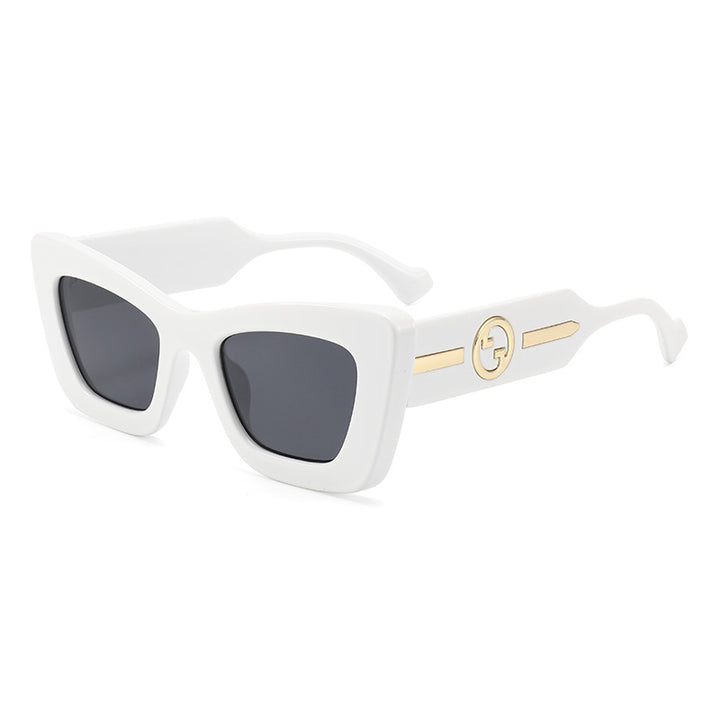 Women's designer sunglasses with distinctive geometric frame and high-quality craftsmanship Stornfield